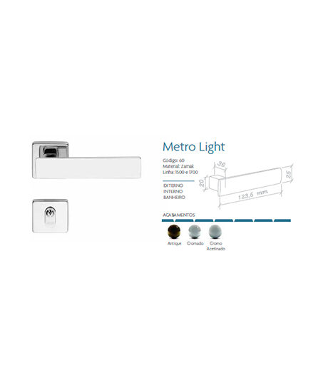 Fechadura – Metro Light