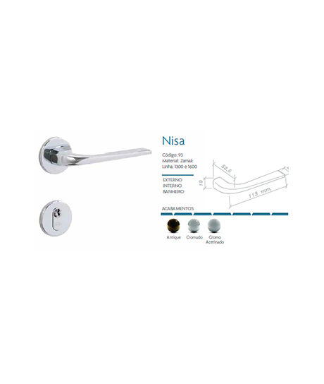 Fechadura – Nisa