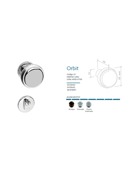 Fechadura – Orbit