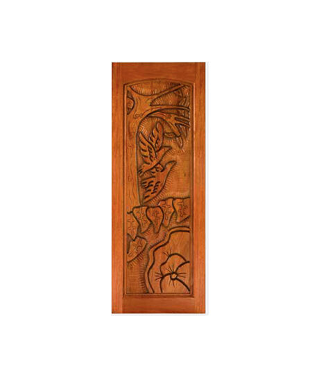Porta Entalhada Externa – 105 Cedro