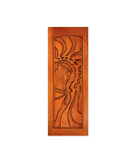 Porta Entalhada Externa – 135 Cedro