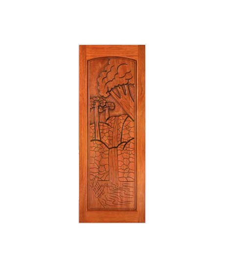 Porta Entalhada Externa – 215 Cedro