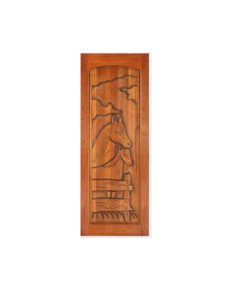 Porta Entalhada Externa – 230 Cedro