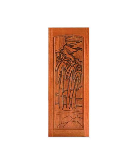 Porta Entalhada Externa – 235 Cedro