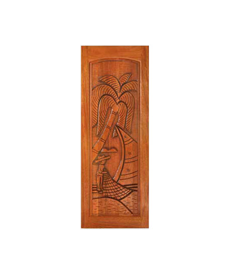 Porta Entalhada Externa – 99 Cedro