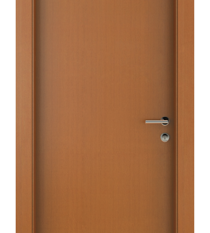 Porta sólida com Impressão Madeirada – Lisa