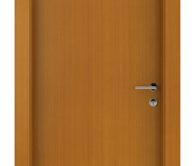 Porta semi-sólida com Impressão Madeirada – Lisa
