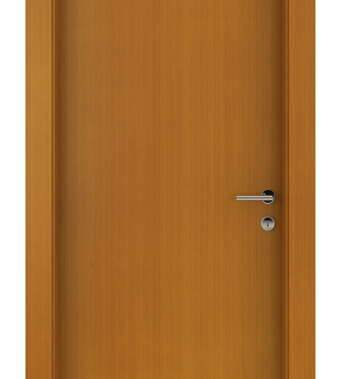 Porta semi-sólida com Impressão Madeirada – Lisa