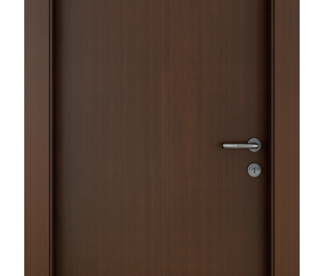Porta semi-sólida com Impressão Madeirada – Lisa