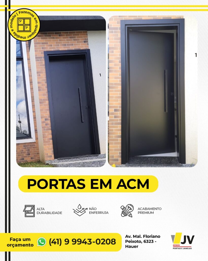 Obra realizada pela JV Portas e Janelas